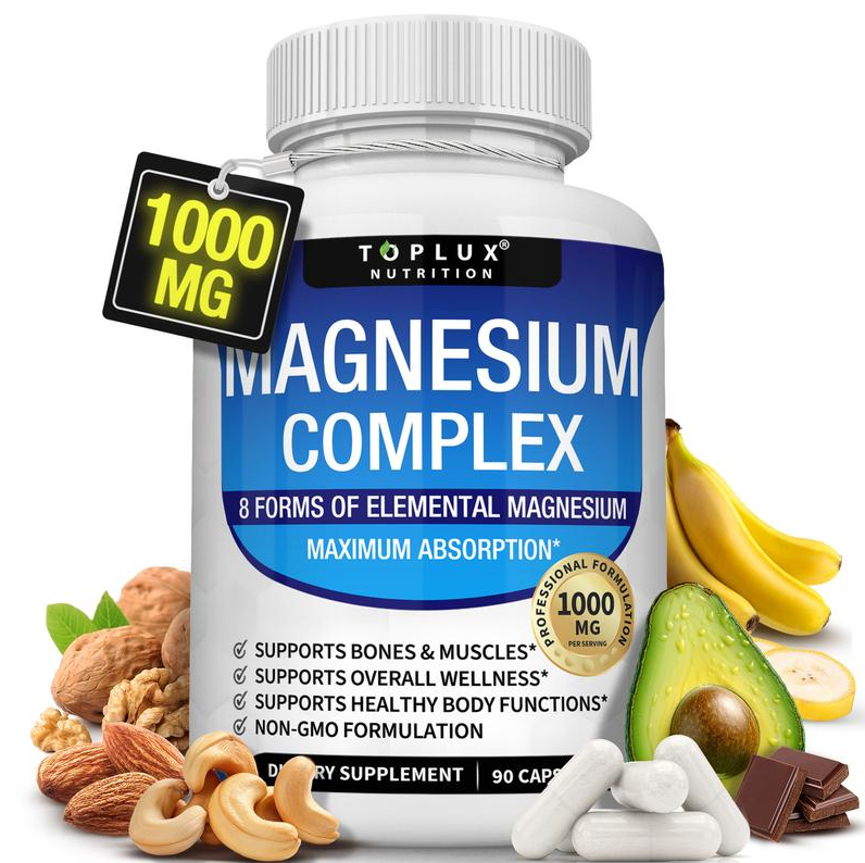 Magnesium Complex Supplement 8 Non-GMO